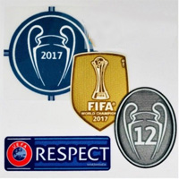 UCL 2017&Honor 12&Respect&Club World Cup 2017 Badge(17-18)